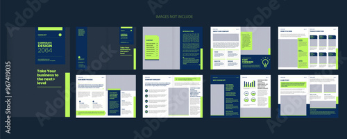 Modern Corporate Brochure Design Template