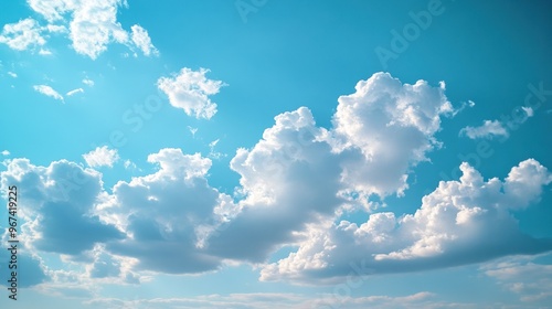 Blue sky cloud gradient light white background. Beauty dummer clear cloudy in sunshine calm bright winter air bacground. environment day horizon skyline view spring