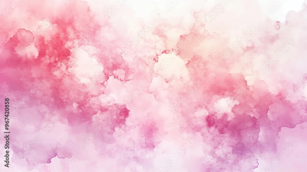 Fototapeta premium A soft, dreamy pink and white abstract background, perfect for creating a tranquil atmosphere in any design project.