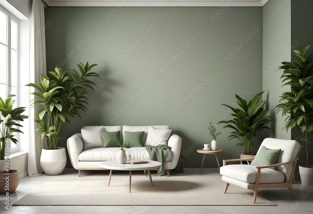 Photo modern style interior room 3d illustration
Photo modern style interior room 3d illustration