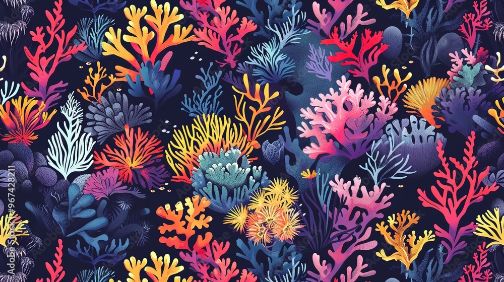 underwater coral pattern wallpaper underwater coral pattern wallpaper