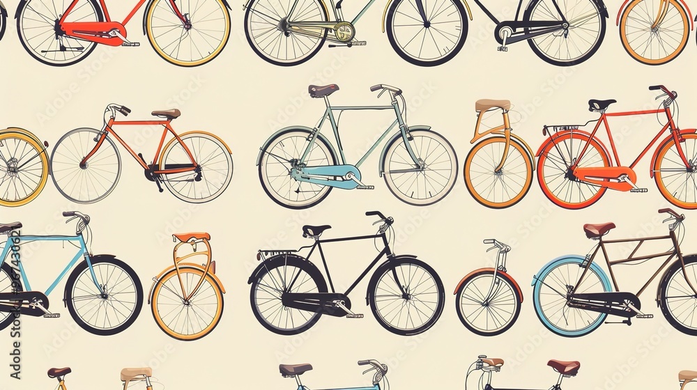bicycle pattern wallpaper bicycle pattern wallpaper