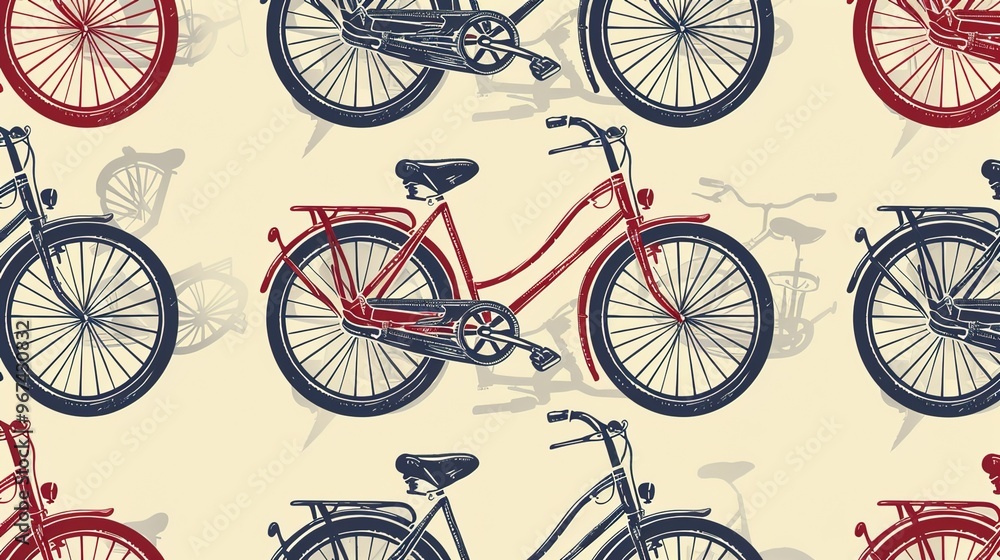 bicycle pattern wallpaper bicycle pattern wallpaper