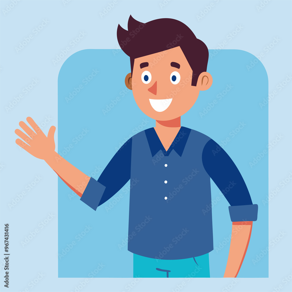 cartoon vector illustration of boys cartoon vector illustration of boys