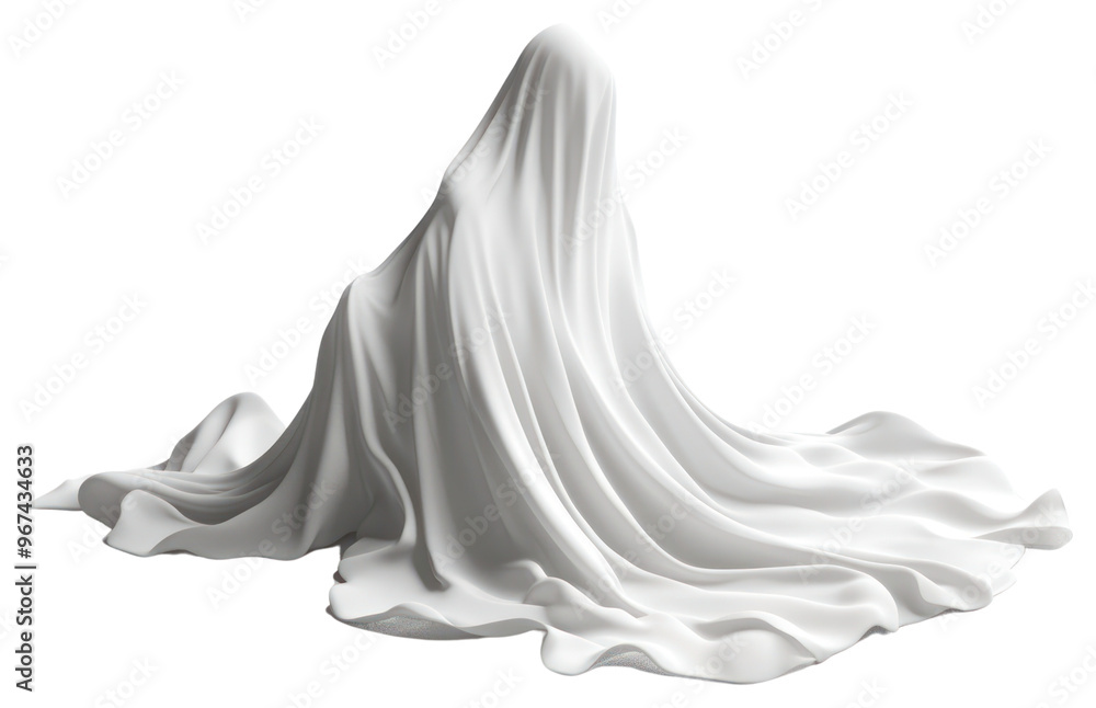 PNG Ghost with a white cloth supernatural mysterious atmosphere. PNG Ghost with a white cloth supernatural mysterious atmosphere.
