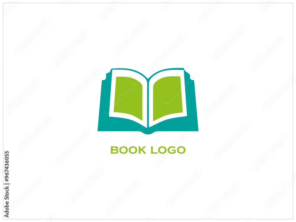 BOOK logo design, vector, icon and illustration . BOOK logo design, vector, icon and illustration .