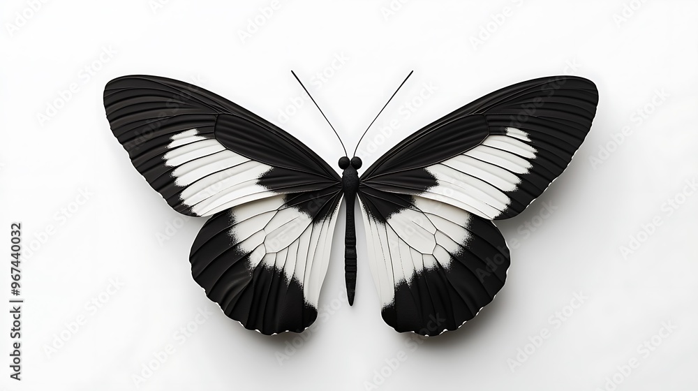butterfly on white background butterfly on white background