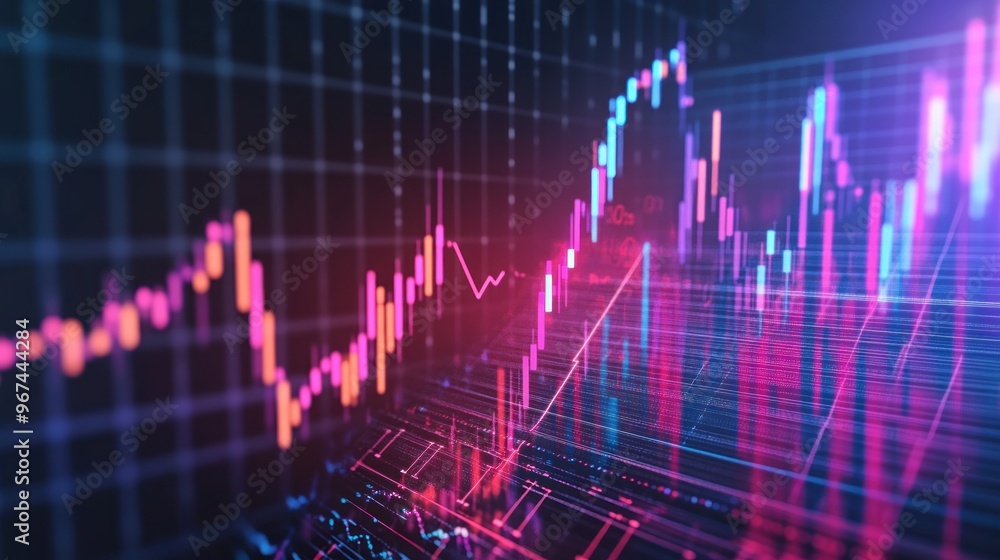 Abstract Stock Market Data Visualization Abstract Stock Market Data Visualization