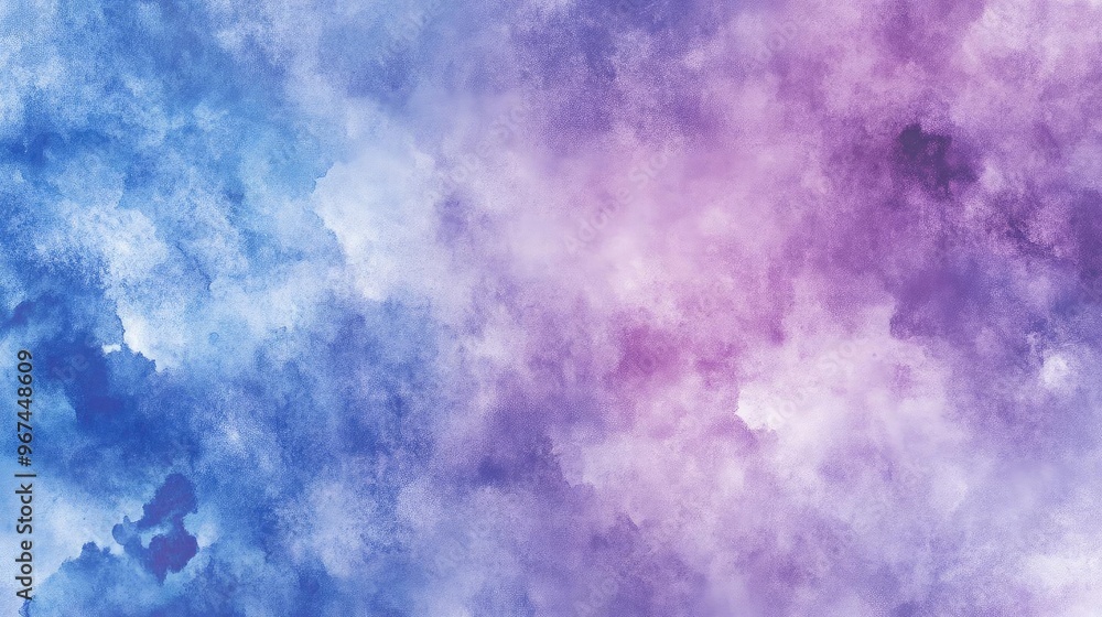 Fototapeta premium A vibrant abstract background featuring a blend of blue, purple, and soft white hues, perfect for creative projects.