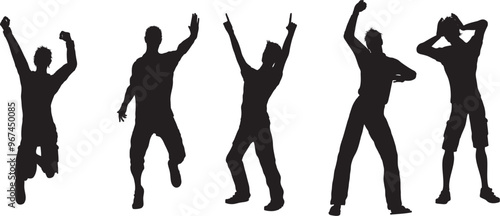 people are very happy and dancing