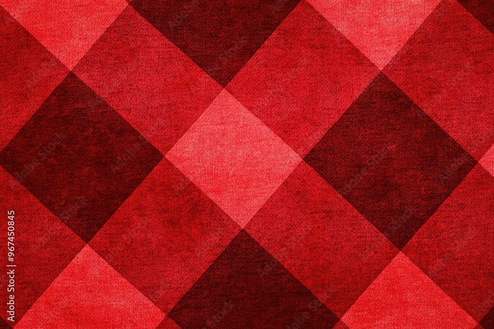 Red Abstract Background with Diamond Pattern and Grunge Texture for Vintage Valentine's Day Card Template Red Abstract Background with Diamond Pattern and Grunge Texture for Vintage Valentine's Day Card Template