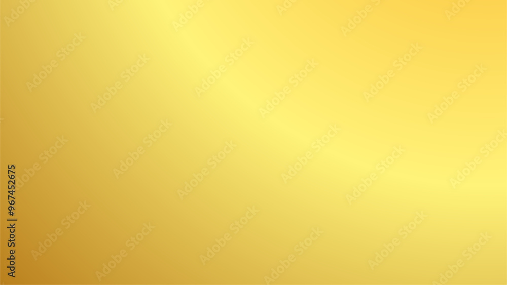 Obraz premium Luxury golden background. Elegant, metallic golden gradient vector illustration. Idea for you presentation, wallpaper, screen