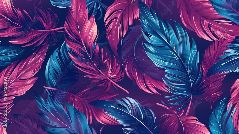 Feather pattern wallpaper Feather pattern wallpaper