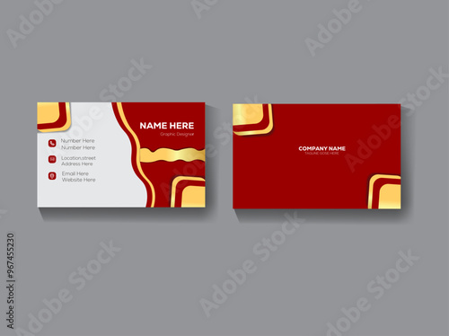 Professional modern  Creative business card design