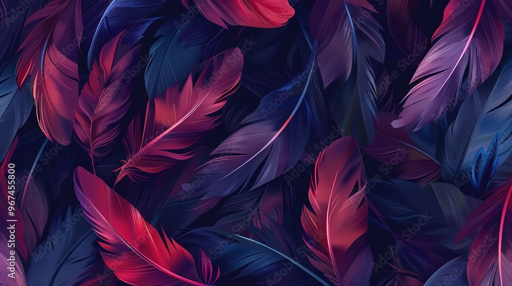 Feather pattern wallpaper Feather pattern wallpaper