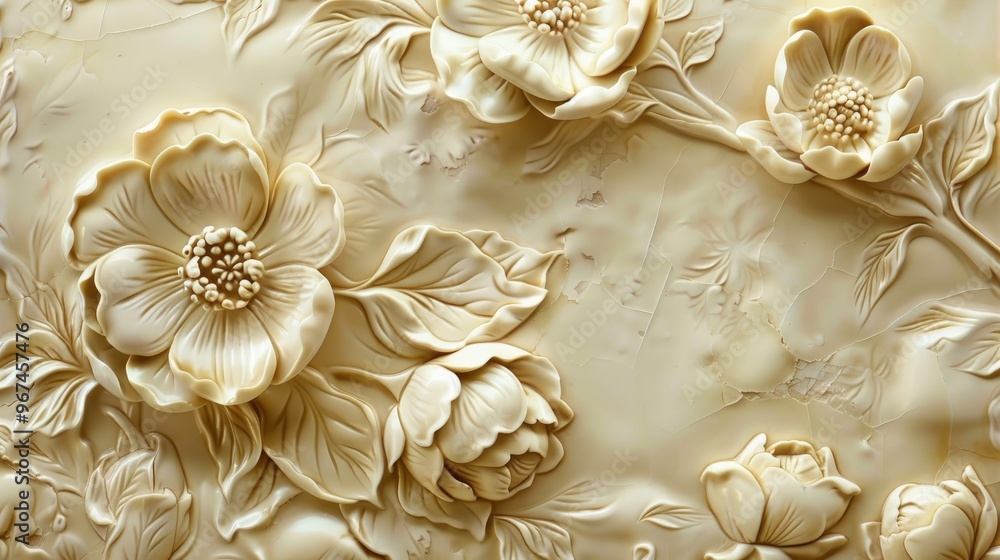 Cream colored beautiful ceramic tile Cream colored beautiful ceramic tile