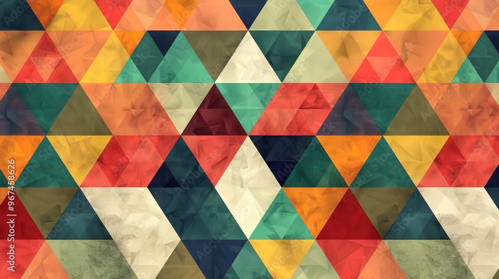 Colourful triangle wallpaper Colourful triangle wallpaper