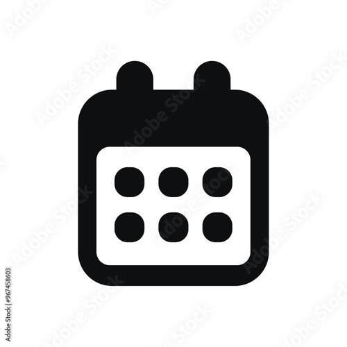 calendar icon, calendar date icon symbol 11