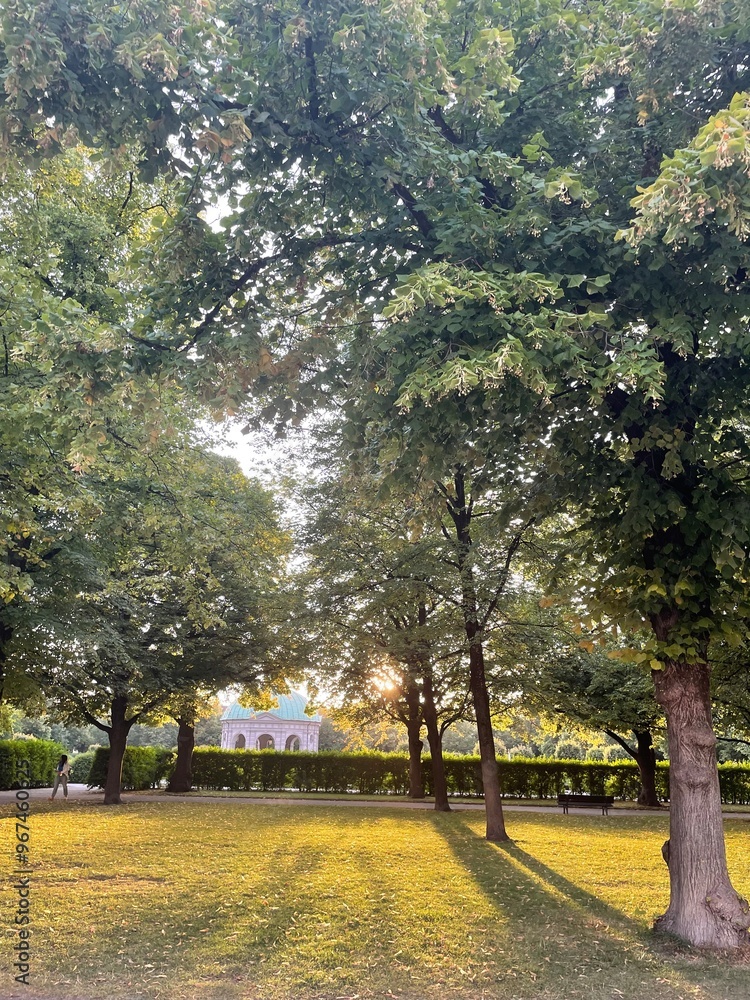 Obraz premium Atardecer en Munich
