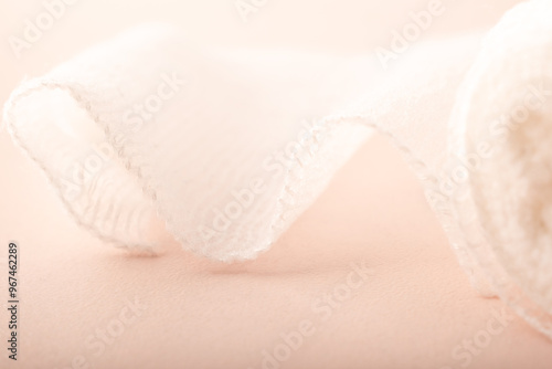 Wallpaper Mural Bandage close up on pink background. Bandage texture. Treatment wounds. Applying plaster to the fracture. Medical concept banner. Copy space. High quality photo Torontodigital.ca