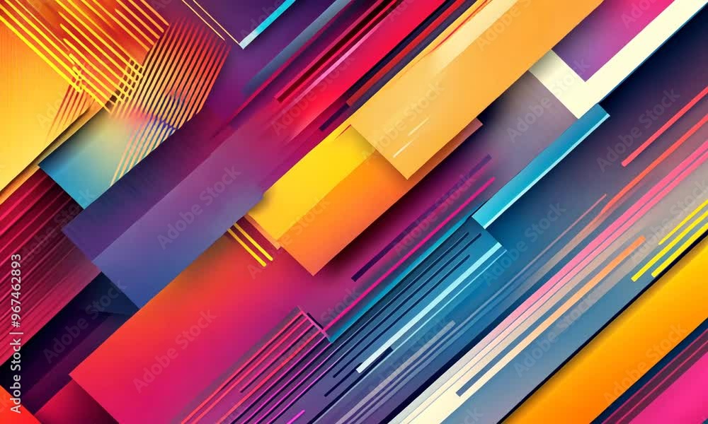 Abstract Colorful Geometric Shapes Wallpaper Abstract Colorful Geometric Shapes Wallpaper