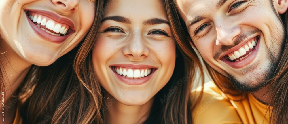 Fototapeta premium Happy Friends Smiling Together