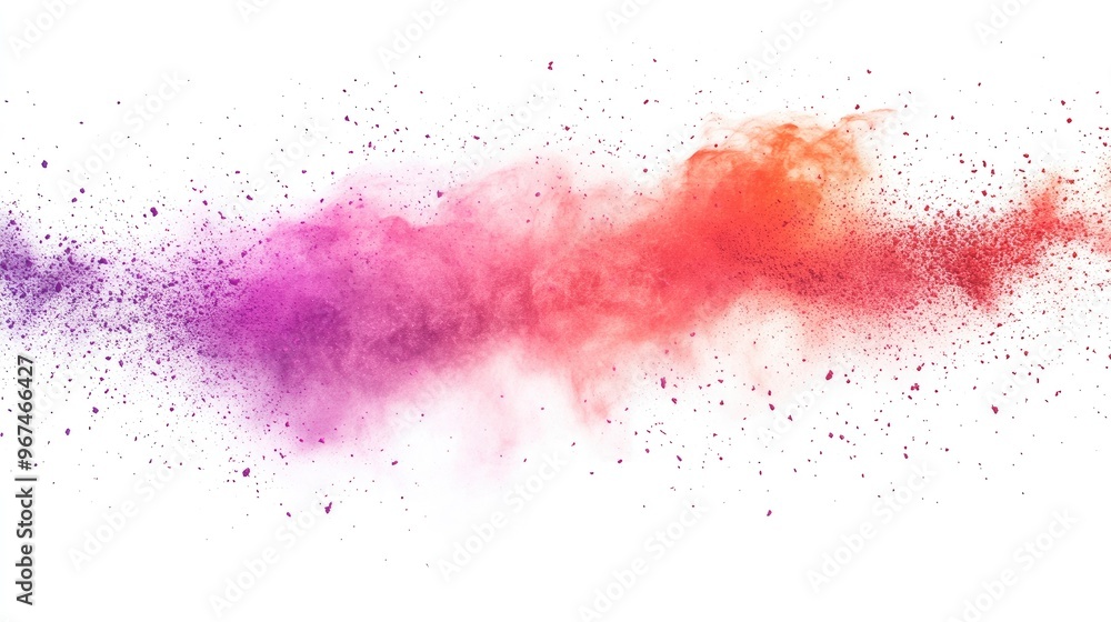 Abstract powder splatted background. Colorful powder explosion on white background. Colored cloud. Colorful dust explode. Indian festival Holi Abstract powder splatted background. Colorful powder explosion on white background. Colored cloud. Colorful dust explode. Indian festival Holi