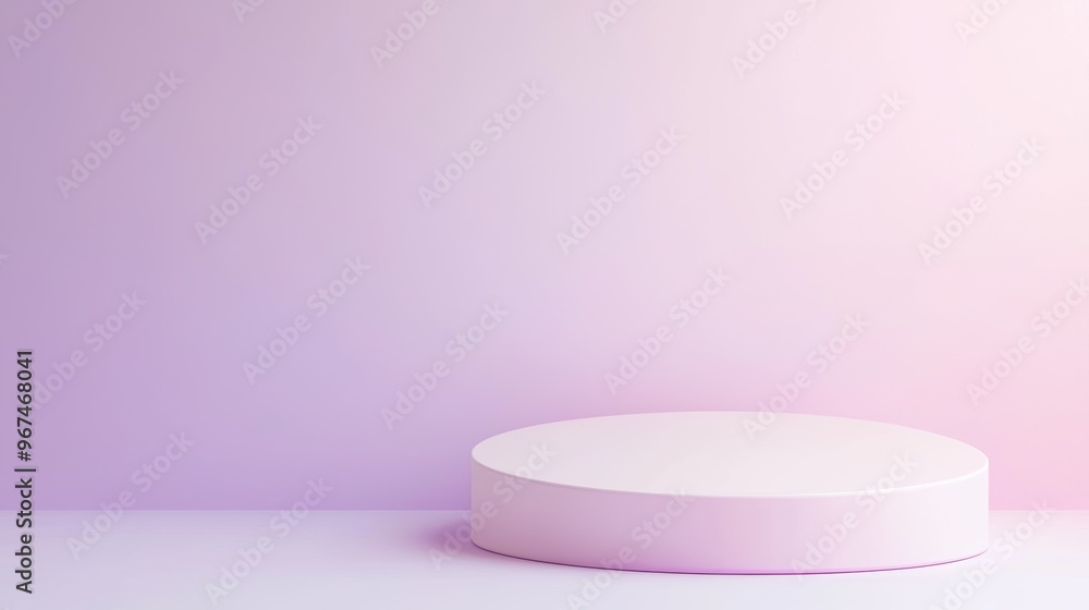 Gradient backdrop, pale pink blending into soft violet, 3D illustration Gradient backdrop, pale pink blending into soft violet, 3D illustration