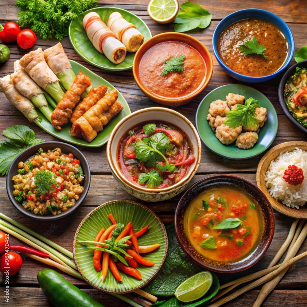 traditional thai food traditional thai food