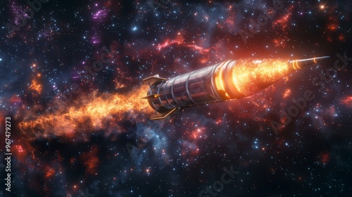 rocket lunching, startup concept