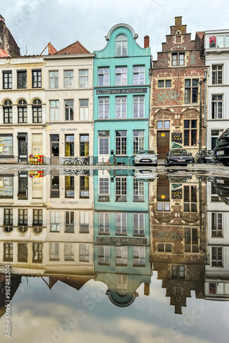 The city of Ghent in Belgium