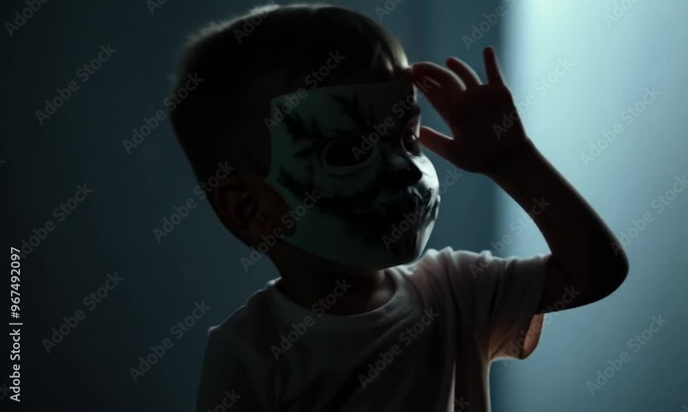 Spooky Halloween Mask Spooky Halloween Mask