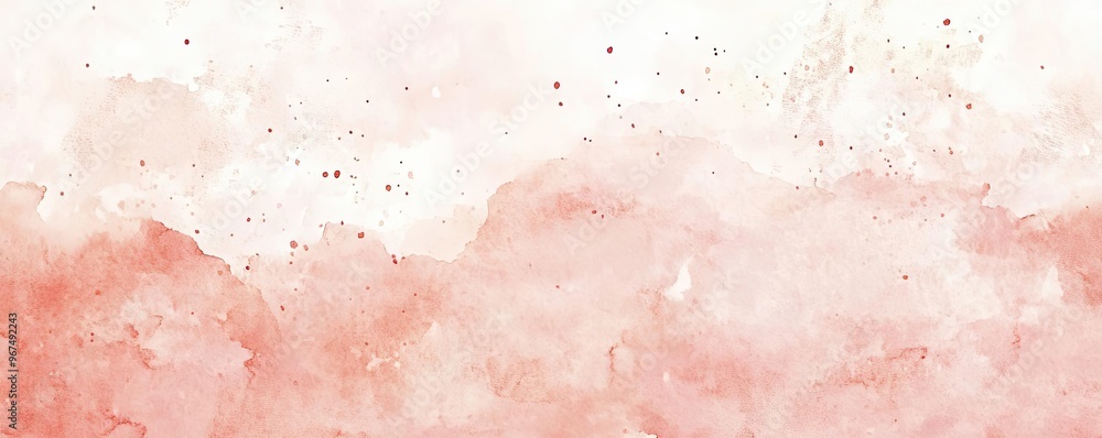 Fototapeta premium A soft and elegant watercolor background blending shades of pink and cream, perfect for art projects, invitations, or websites.