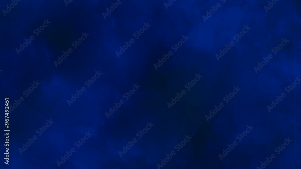 Abstract dark blue watercolor cloud background. Dark Blue Watercolor Background. Watercolor background texture with white abstract painted clouds in sky. Abstract dark blue watercolor cloud background. Dark Blue Watercolor Background. Watercolor background texture with white abstract painted clouds in sky.