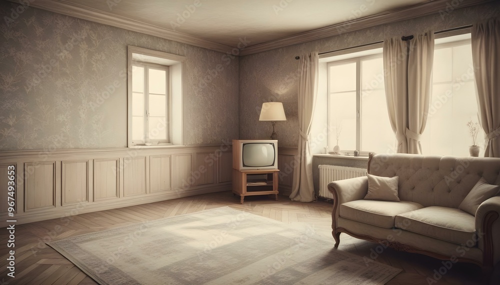 Photo interior modern design room 3d illustration; Photo interior modern design room 3d illustration;