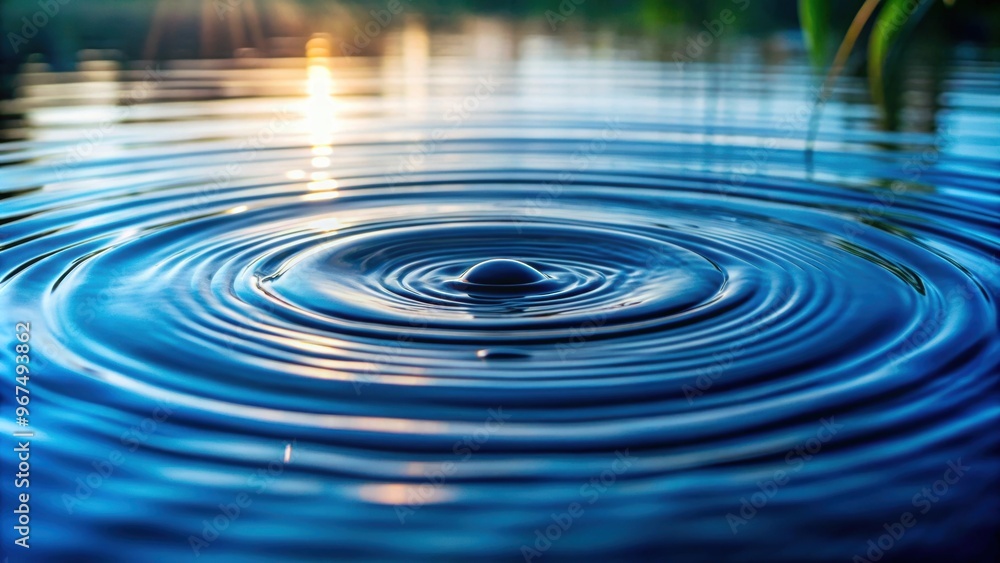 Close-up of water ripples in a serene pond , water, nature, tranquility, reflection, ripple effect, circles, peaceful, calm Close-up of water ripples in a serene pond , water, nature, tranquility, reflection, ripple effect, circles, peaceful, calm