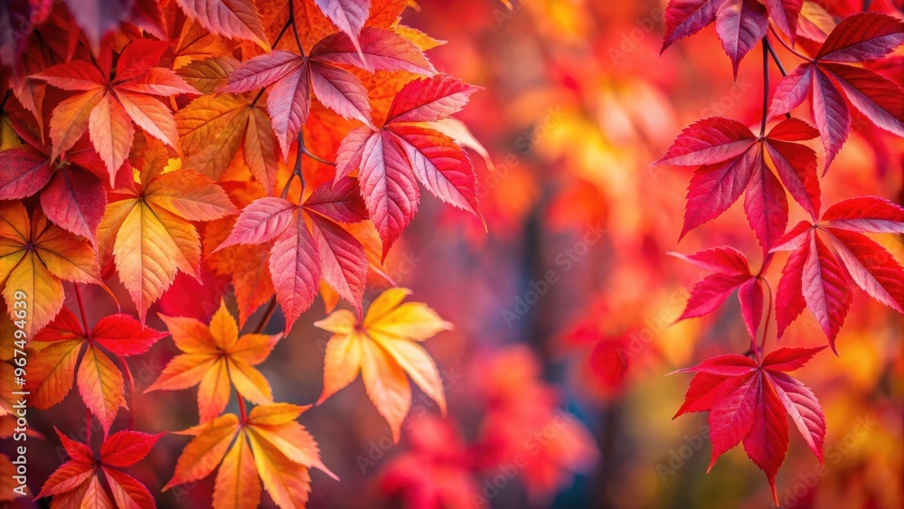 Vibrant red autumn leaves creating a beautiful background, autumn, foliage, nature, seasonal, fall, vibrant, red Vibrant red autumn leaves creating a beautiful background, autumn, foliage, nature, seasonal, fall, vibrant, red