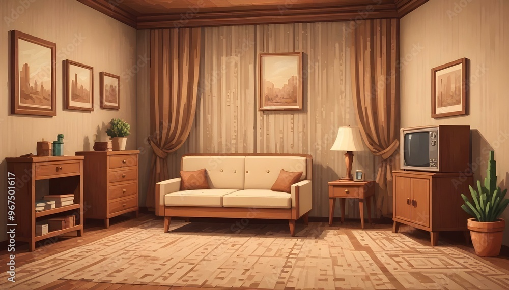 Photo interior modern design room 3d illustration; Photo interior modern design room 3d illustration;