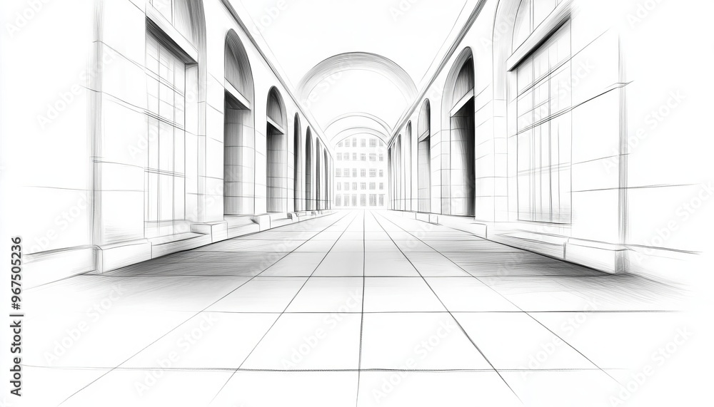 Assessment illustration background Vanishing Point Perspective Assessment illustration background Vanishing Point Perspective