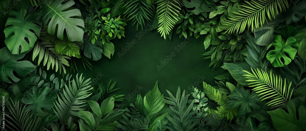 Greenery illustration background BirdsEye View Greenery illustration background BirdsEye View