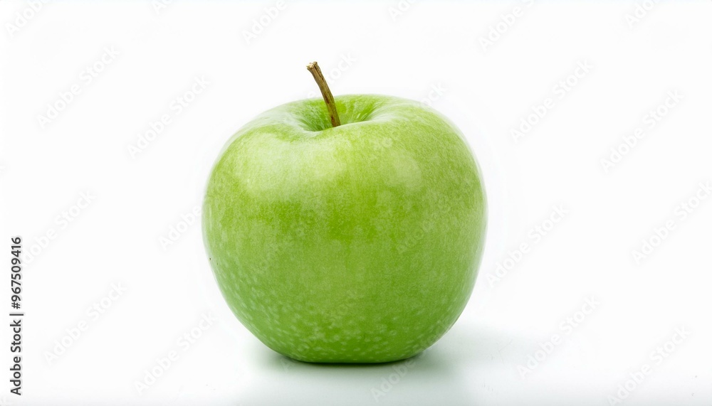 fresh red apple isolated on White background. ai generated fresh red apple isolated on White background. ai generated