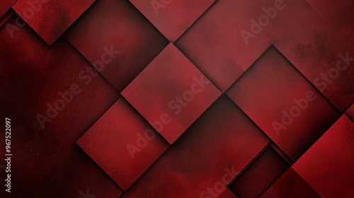 Dark red color elegant simple minimal geometric abstract pattern.