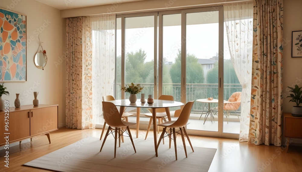 Photo interior modern design room 3d illustration; Photo interior modern design room 3d illustration;