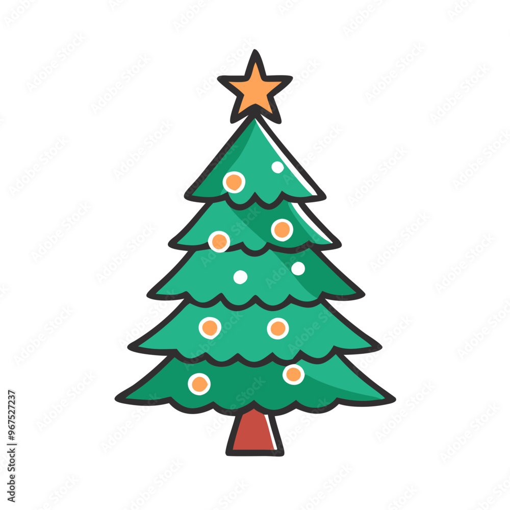 Christmas tree icon Christmas tree icon