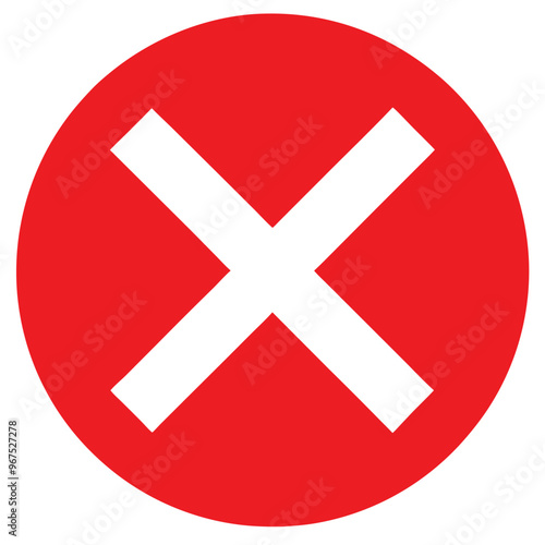 Cross Sign cancel icon logo png vector Illustration