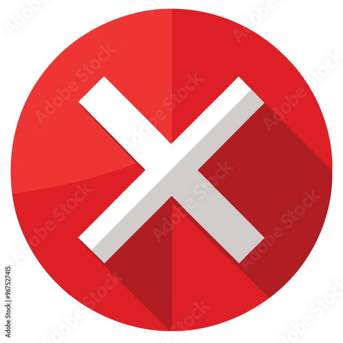 Cross Sign cancel icon logo png vector Illustration