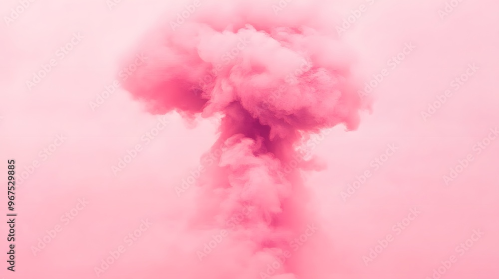 custom made wallpaper toronto digitalPink Smoke Explosion Background