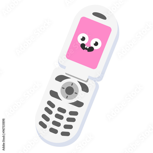 flipphone flat icon