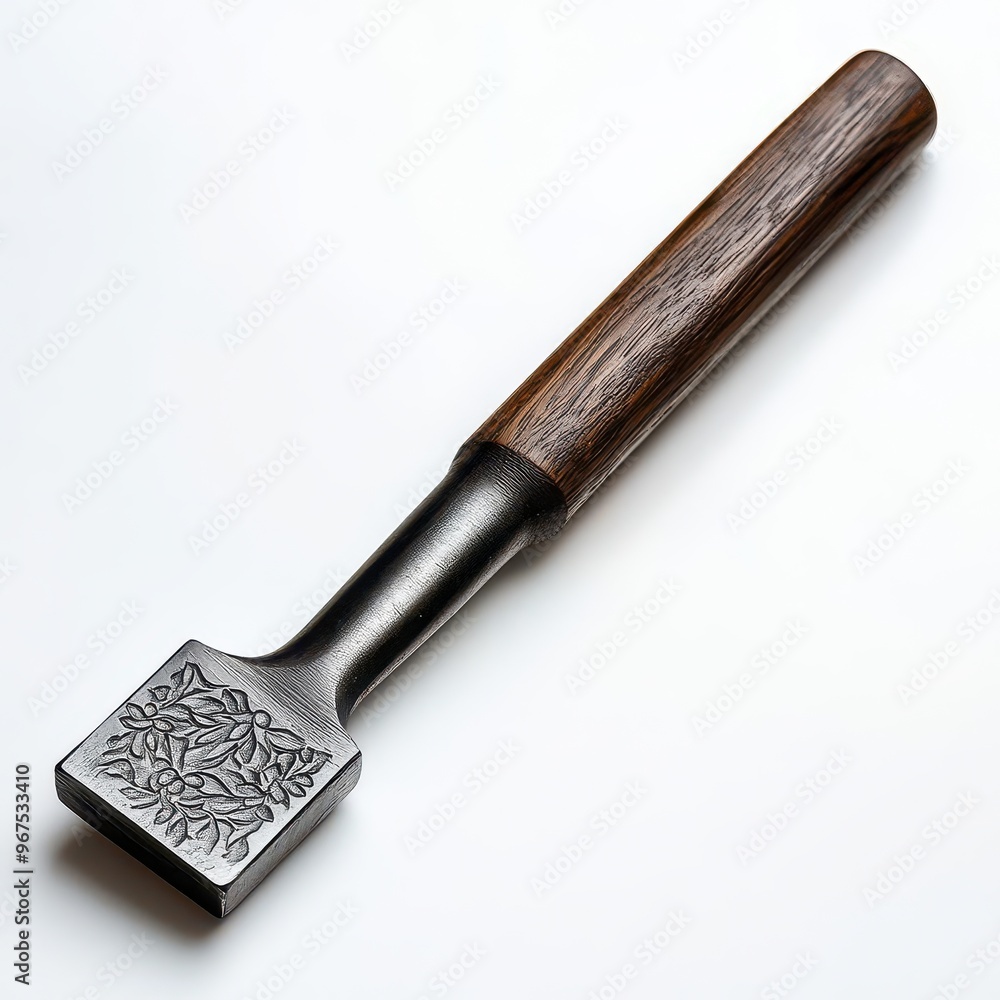 High-resolution image of a chisel isolated on a white background ...