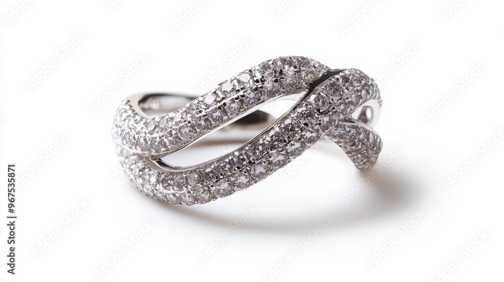A stunning silver ring adorned with sparkling diamonds this piece exudes elegance and sophistication, making it perfect for adding touch of glamour to any occasion. A stunning silver ring adorned with sparkling diamonds this piece exudes elegance and sophistication, making it perfect for adding touch of glamour to any occasion.